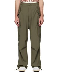Rhude - Pantalon cargo vert à quatre poches - Lyst
