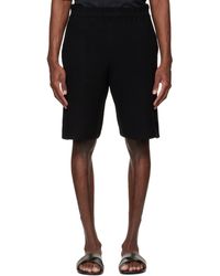Homme Plissé Issey Miyake - Rustic Knit Shorts - Lyst