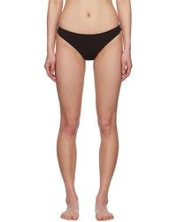Jil Sander - Embroidered Logo Bikini Bottom - Lyst