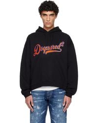 DSquared² - Relax Fit Sponge Patch Hoodie - Lyst