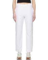 MM by Max Mara - Pantalon ballata blanc - Lyst