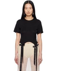 Simone Rocha - Bow Tail Easy T-Shirt - Lyst