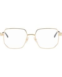 Cartier - 'Panthère De Squared Glasses - Lyst