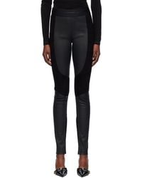 Helmut Lang - Racer Leather Leggings - Lyst