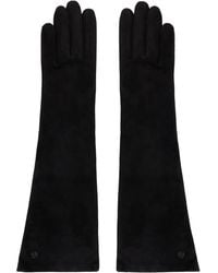 Handsome Stockholm - Essentials Long Suede Gloves - Lyst