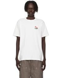 KENZO - Off- Paris Archive Bouquet' Embroidered T-Shirt - Lyst