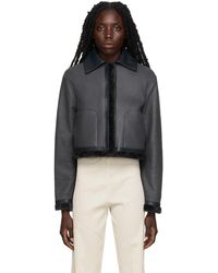 Jil Sander Leather jackets for Women | Online Sale up to 50% off | Lyst