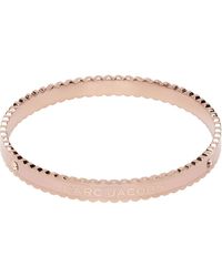 Marc Jacobs - Rose Gold 'the Scallop Medallion' Bracelet - Lyst