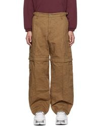 Vetements - Metalized Wrinkled Cargo Pants - Lyst