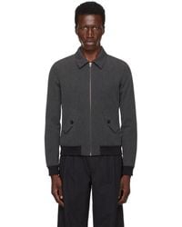 A.P.C. - Gaspard Cotton-Wool Blend Jacket - Lyst