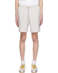 CASABLANCA - Short Gris À Écusson Greek Temple - Lyst