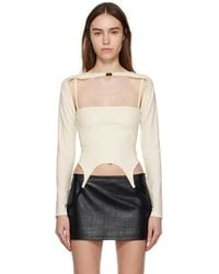 Miaou - Off-white Phoenix Long Sleeve T-shirt - Lyst