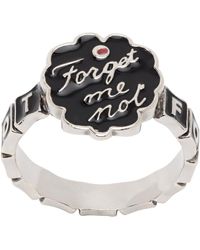 Chopova Lowena - Silver 'forget Me Not' Ring - Lyst