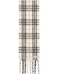 Burberry - Small Check Scarf - Lyst