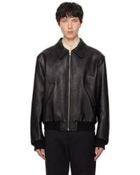 RECTO. - Ben Leather Jacket - Lyst