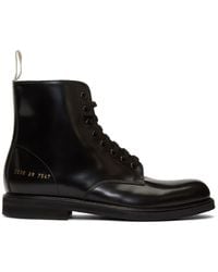 Common Projects Bottes militaires noires Standard