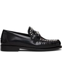 Versace - Medusa '95 Embellished Loafers - Lyst
