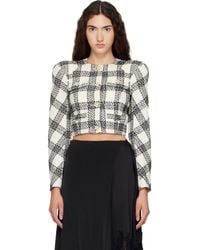 Vetements - Round Shoulder Tweed Jacket - Lyst