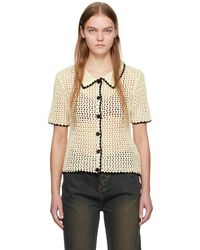 Wynn Hamlyn - Off- Spread Collar Shirt - Lyst
