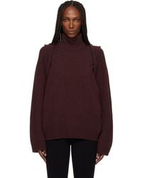 Issey Miyake - Backpack Knit Turtleneck - Lyst