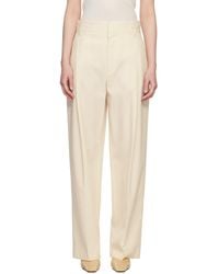 Maria McManus - Off- Pleated Trousers - Lyst