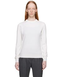 Zegna - White Oasi Sweater - Lyst