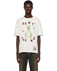 Maison Mihara Yasuhiro - Leon Doodle Printed T-Shirt - Lyst