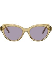 Loewe - Swan Slim Sunglasses - Lyst