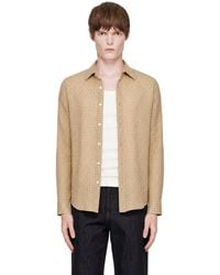 Carter Young - Tan Business Shirt - Lyst