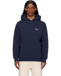 Dime - ネイビー Classic Small Logo フーディ - Lyst