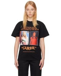 JW Anderson - Black Carrie Poster T-shirt - Lyst