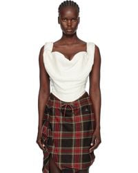 Vivienne Westwood - Off- Sunday Corset Top - Lyst