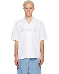 Off-White c/o Virgil Abloh - City Nature Poplin Bowling Shirt - Lyst