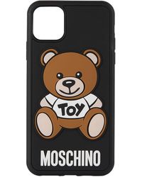 Moschino Teddy Toy Iphone 11 Pro Case In Black Save 35 Lyst