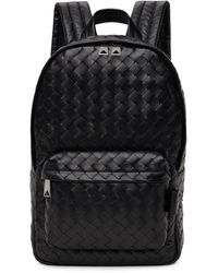 Leather backpack Bottega Veneta Black in Leather - 12595612