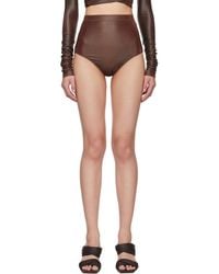 Rick Owens - Hollywood Dirt Brief Shorts - Lyst