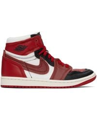 Nike - Black & Red Air Jordan 1 High Method Sneakers - Lyst