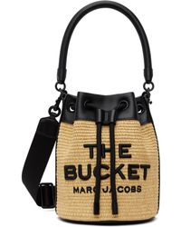 Marc Jacobs - Sac seau 'the bucket' en paille tissée - Lyst