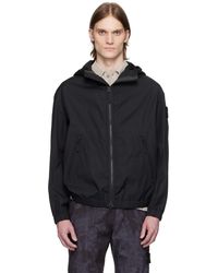 Stone Island - ブラック Supima Cotton Canvas Non-Aqueous Dyeing ジャケット - Lyst