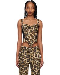 Miaou - Brown Deville Tank Top - Lyst