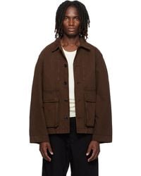 Lemaire - Boxy Denim Jacket - Lyst