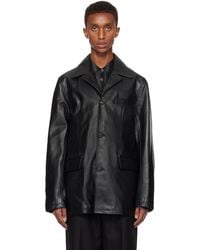 Our Legacy - Alley Leather Jacket - Lyst