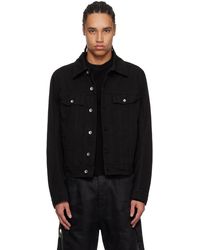 Rick Owens - ブラック Hollywood トラッカージャケット - Lyst