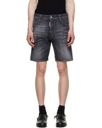 DSquared² - Marine Denim Shorts - Lyst
