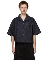 Bottega Veneta - Denim Short Sleeve Shirt - Lyst