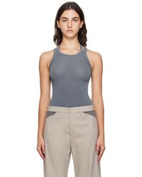 Dion Lee - Blue Helix Tank Top - Lyst