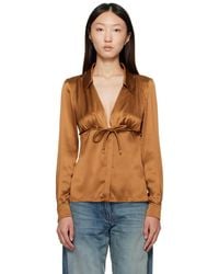 Versace - Informal Silk Shirt - Lyst