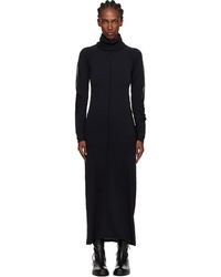 Y-3 - Hooded Knit' Maxi Dress - Lyst