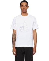Norse Projects - Holger Organic Boat Print T-Shirt - Lyst