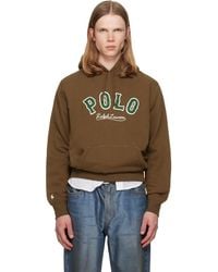 Polo Ralph Lauren - 'The Rl Fleece' Western-Logo Hoodie - Lyst